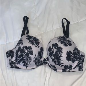 PINK Bra with Hawaiian Print